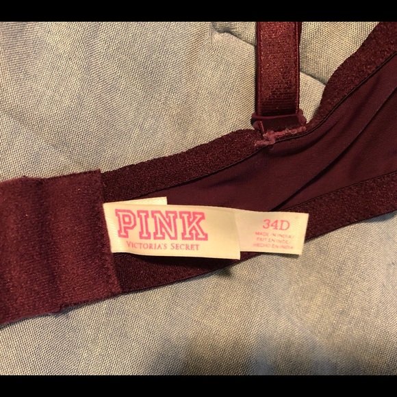 Three Bras by PINK, Blue, Black & Burgundy - Picture 3 of 12